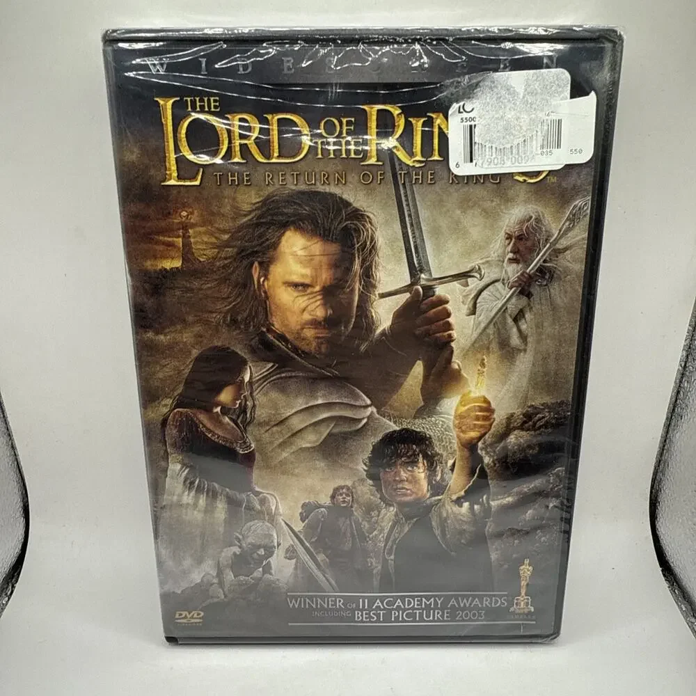 The Lord of the Rings: The Return of the King (DVD, 2004, 2-Disc, Widescreen)NEW